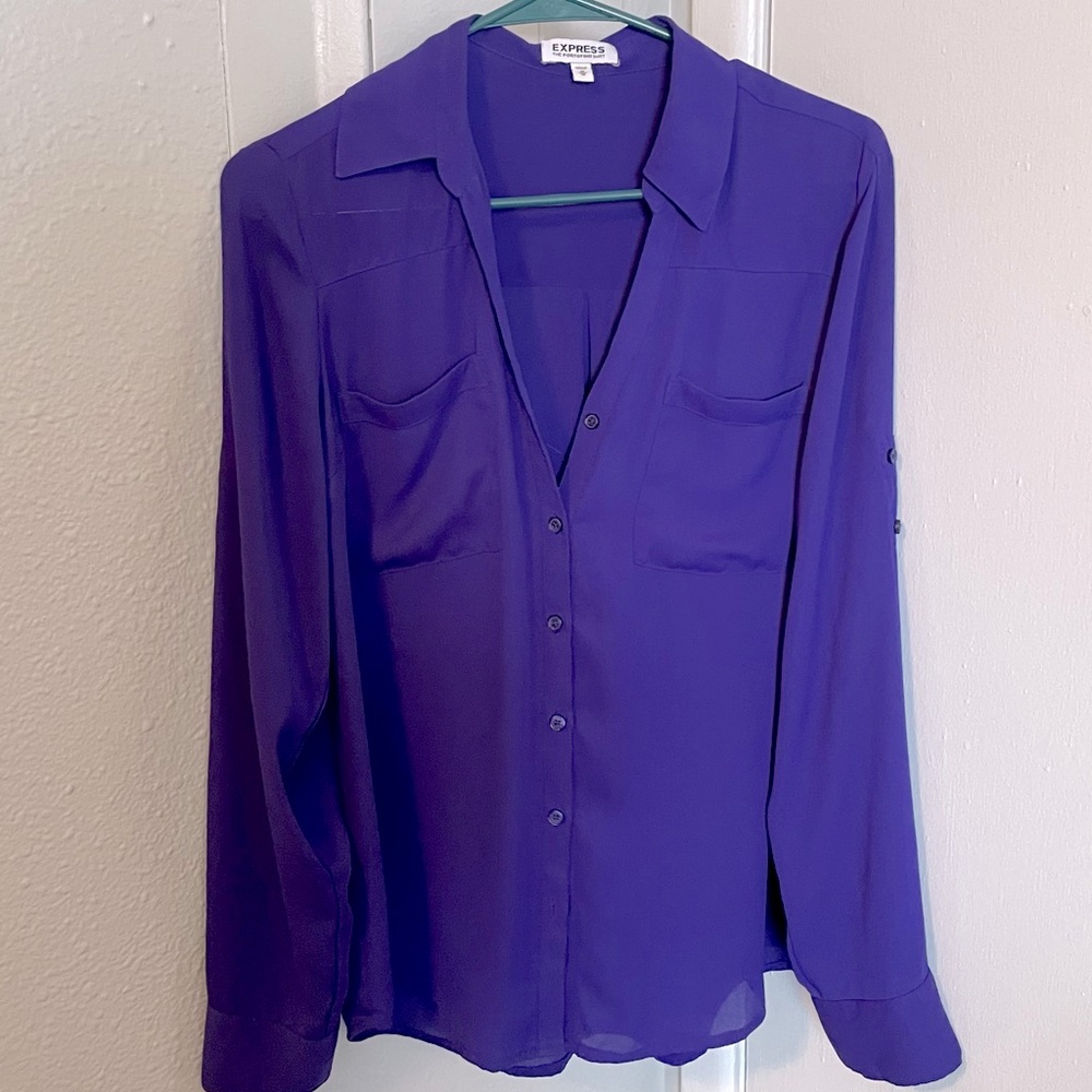 Purple Express Portofino Shirt Medium